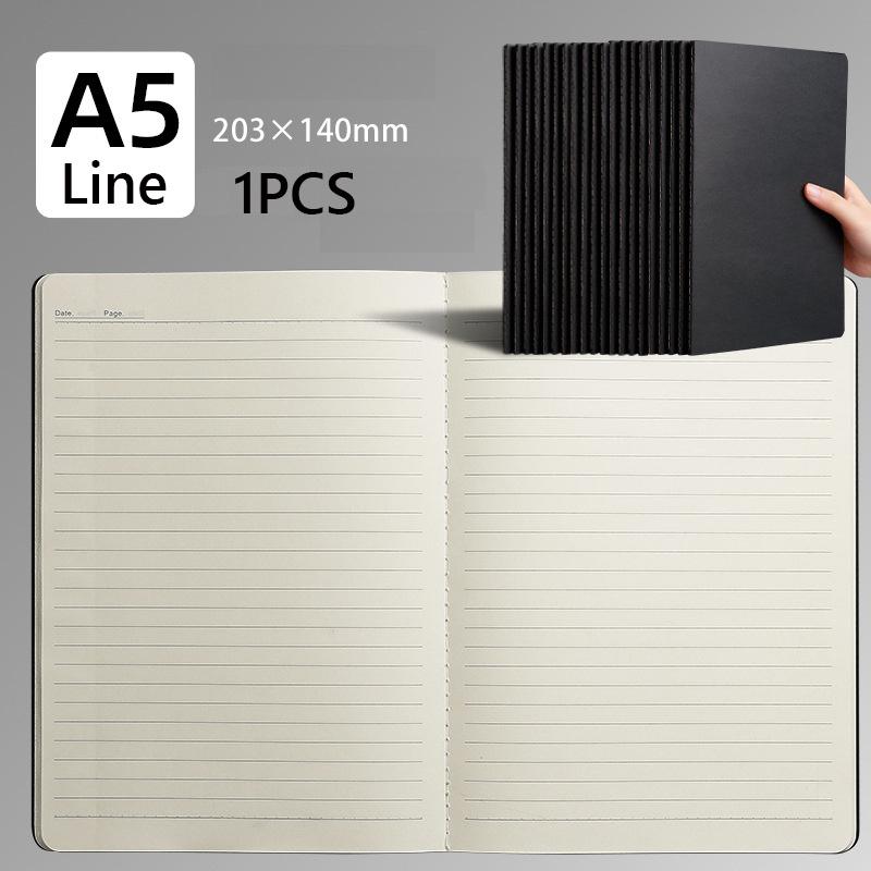 A4 A5 B5 Notebook To-Do Lined Blank Grid Paper Journal Diary Sketchbook Drawing Painting Graffiti Notebook Notepad Stationery