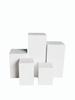 White Wooden Geometric Cube Photography Prop Stand