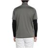 Golf Wear Layered Set Short Sleeve Half Zip Long Sleeve Mock Neck Quick Dry E2MHB501 Charcoal Gray X Black [Mizuno] UPF50+ Men's