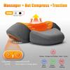 Cervical Spine Support Pillow: Heated Massage, Non-Traction Sleep Aid