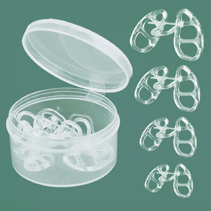 Stretch Rebound Anti-Snoring Nose Clip and Nighttime Mouth Closure Device