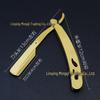 Golden Vintage Manual Razor & Holder for Men's Shaving