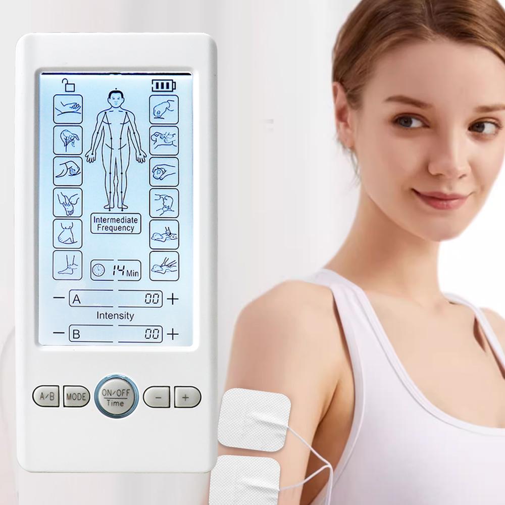 Digital Tens Massager EMS Muscle Stimulator Low Frequency Physiotherapy Slimming Machine for Body Health Care