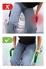PEPE Raised Toilet Seat Handicap Toilet Support Handrail for Toilet Seat Toilet Raiser for the Raised Toilet Support for Elderly and Pregnant Women -