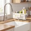 Carbon Steel Sink Storage Rack Punch Free Dishcloth Drying Rack Sink Drain Basket  Dish Soap