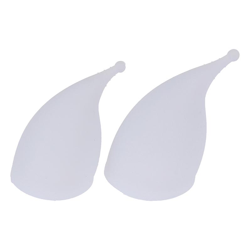 Reusable Medical Silicone Soft Menstrual Women Period Cup Size Small Large Pads