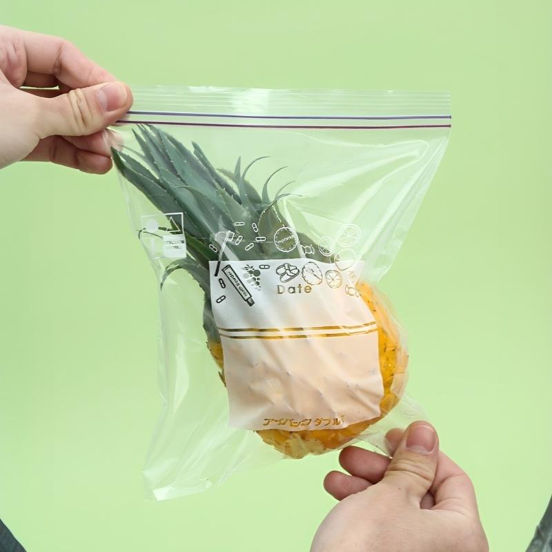 Food Preservation Bags Double Reinforced Seal 3 Sizes Freezer Safe Tight Seal for Leftovers Food Storage