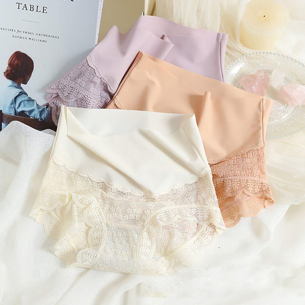 

Хлопковые трусы для живота, большие размеры, женские стринги, сексуальное нижнее белье, бесследные трусики, кружевные трусики L серый