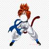 Patches For Clothes Bag Iron On Thermal Stickers Gogeta Ssj7 Gogeta Goku Pattern Washable Heat Transfer