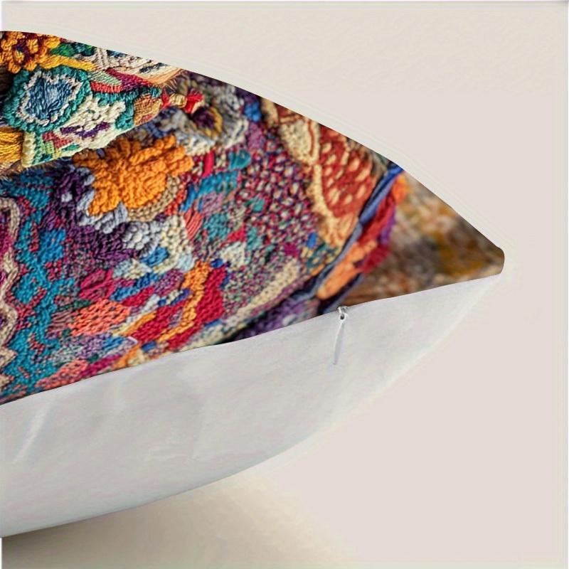 1/4pcs Colorful Camel-Patterned Pillowcases Sofa cushion cover home bedroom room decoration