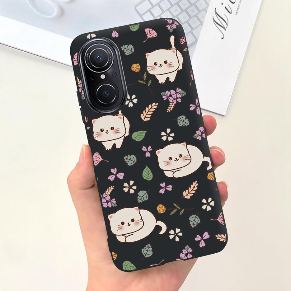 For Huawei Nova 9 SE Case Cute Dinosaur Cartoon Back Cover Soft Silicone Phone Case For Huawei Nova 9 Pro Nova9 SE Fundas Bumper