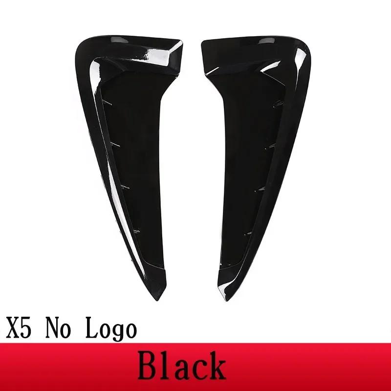 Für BMW X5 F15 X5M F85 2014-2018 Xdrive M ABS Silber/Schwarz Auto Haifischflosse Seitenkotflügel Lüftungsschlitz Aufkleber Auto Zubehör