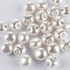 50PCS 10mm DIY Mushroom Crafts Scrapbooking Sewing Clothing Dress Accessories Pearl Buttons