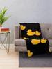 Rubber ducks Throw Blanket Loose Blankets For Baby Picnic Hairys Blankets