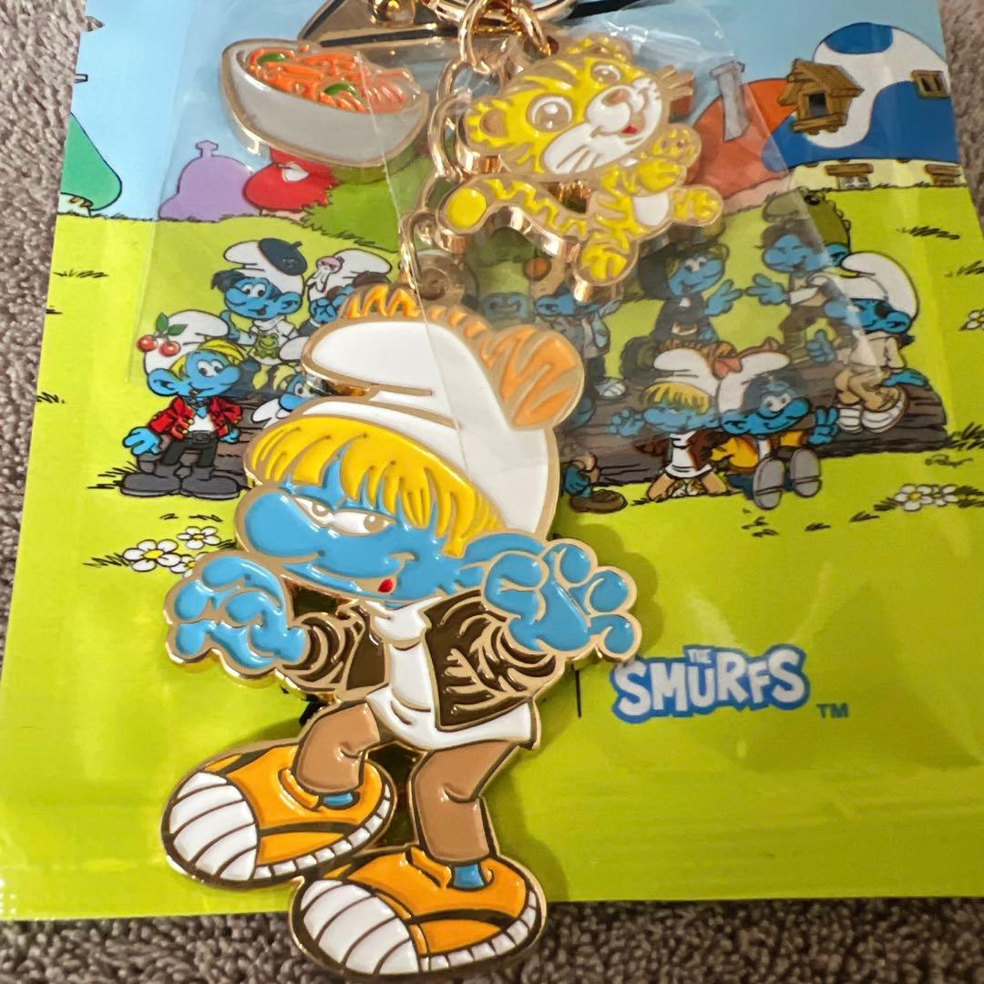 

[USED] Hoshi SEVENTEEN SMURFS Isaac Toast Keyring Korea