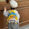 Eyecatching Bear Cartoon Backpack For Kids Made From Breathable Durable Nylon