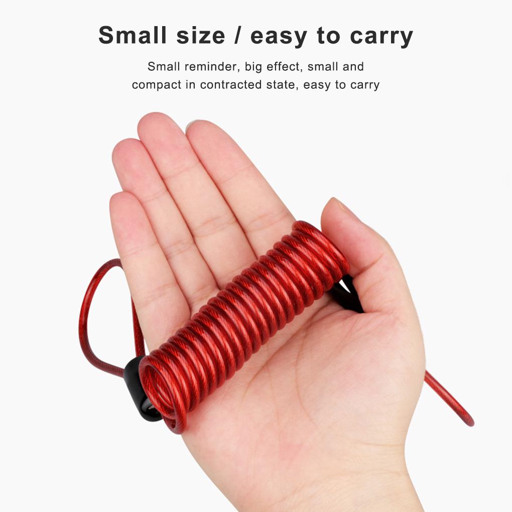 Steel Wire Strip Multipurpose Portable Rope Waterproof Protection Metal Port Strips Wear-Resistant Stable Motorcycle
