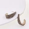 Sparkling Zircon Earrings Geometric Chandelier Dangle Earrings for Daily or Party Women