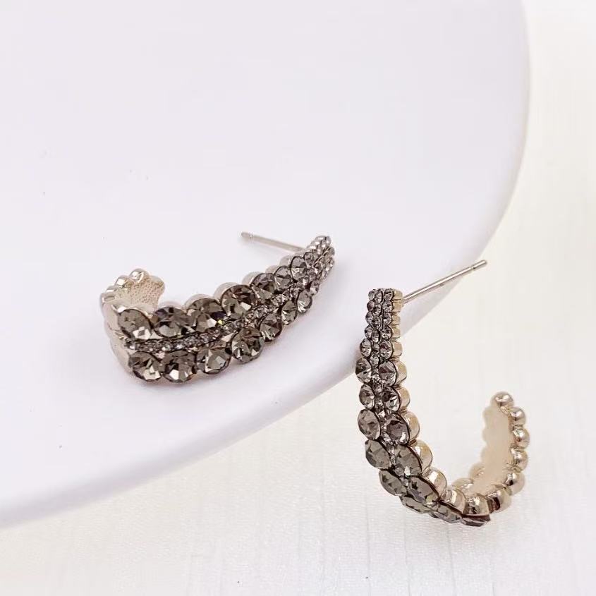 Sparkling Zircon Earrings Geometric Chandelier Dangle Earrings for Daily or Party Women