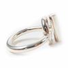Pristine HERMES Ring Echappee Silver AG925 Women Used