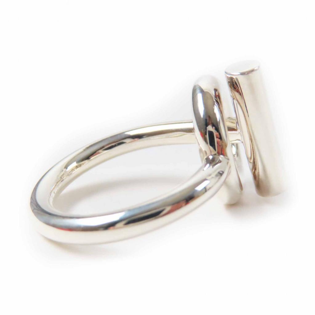 Pristine HERMES Ring Echappee Silver AG925 Women Used