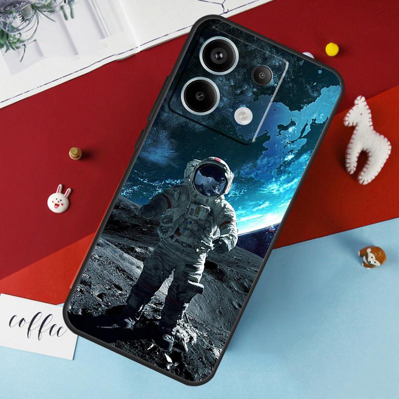 

Чохол Astronaut Star Space для Xiaomi Redmi Note 13 12 10 8 9 11 Pro 12S 10S 11S Redmi 13C 10A 10C 9C 12C Redmi 13C