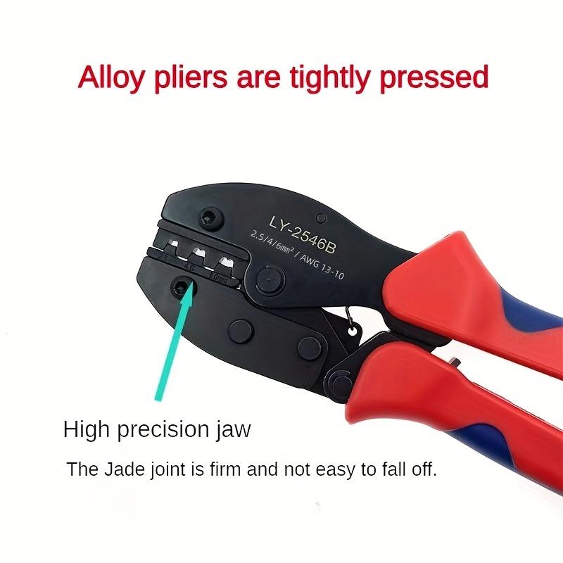 Solar Crimper and Solar Panel Cable Crimping Tool Photovoltaic Cable Connector Crimping Pliers