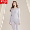 Hongdou Damen Modal Baumwolle Thermische Basisschicht Set