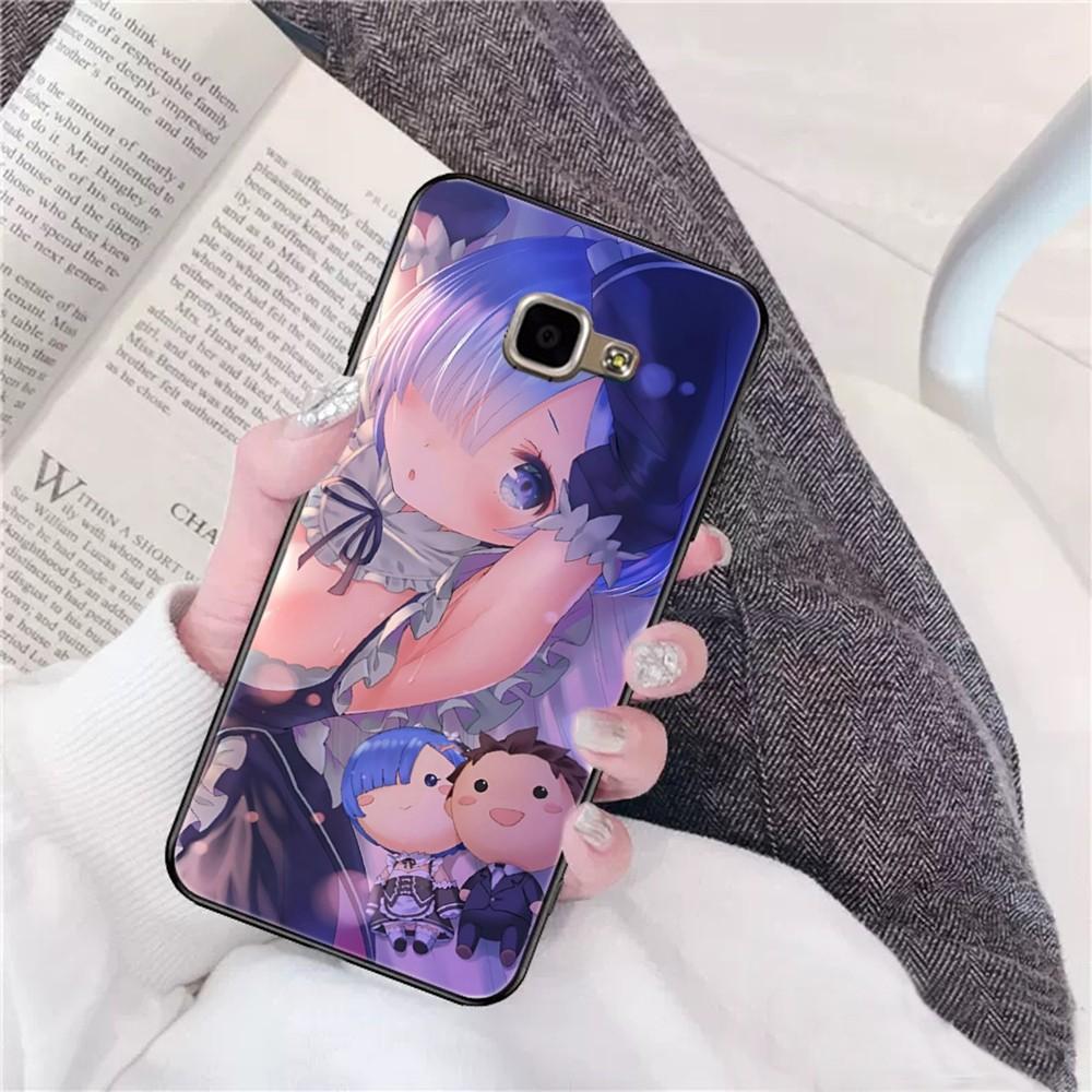 ReZERO Ram Rem Phone Case For Samsung A 10 11 12 13 20 21 22 30 31 32 40 51 52 53 70 71 72 73 91 13 shell