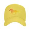 Fashion Horse Running Baseball Cap for Women Unisex Breathable Equestrian Riding Gift Dad Hat Sun Protection Snapback Caps