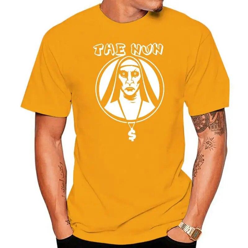 The Nun Catholic Horror Terror Black T-Shirt Customize Tee Shirt