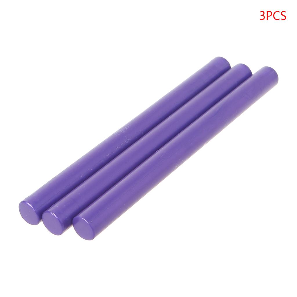 3 Pièces Vintage Sceau Cire à Cacheter Bâton pour Fondre Tampon Enveloppe Invitation Artisanat