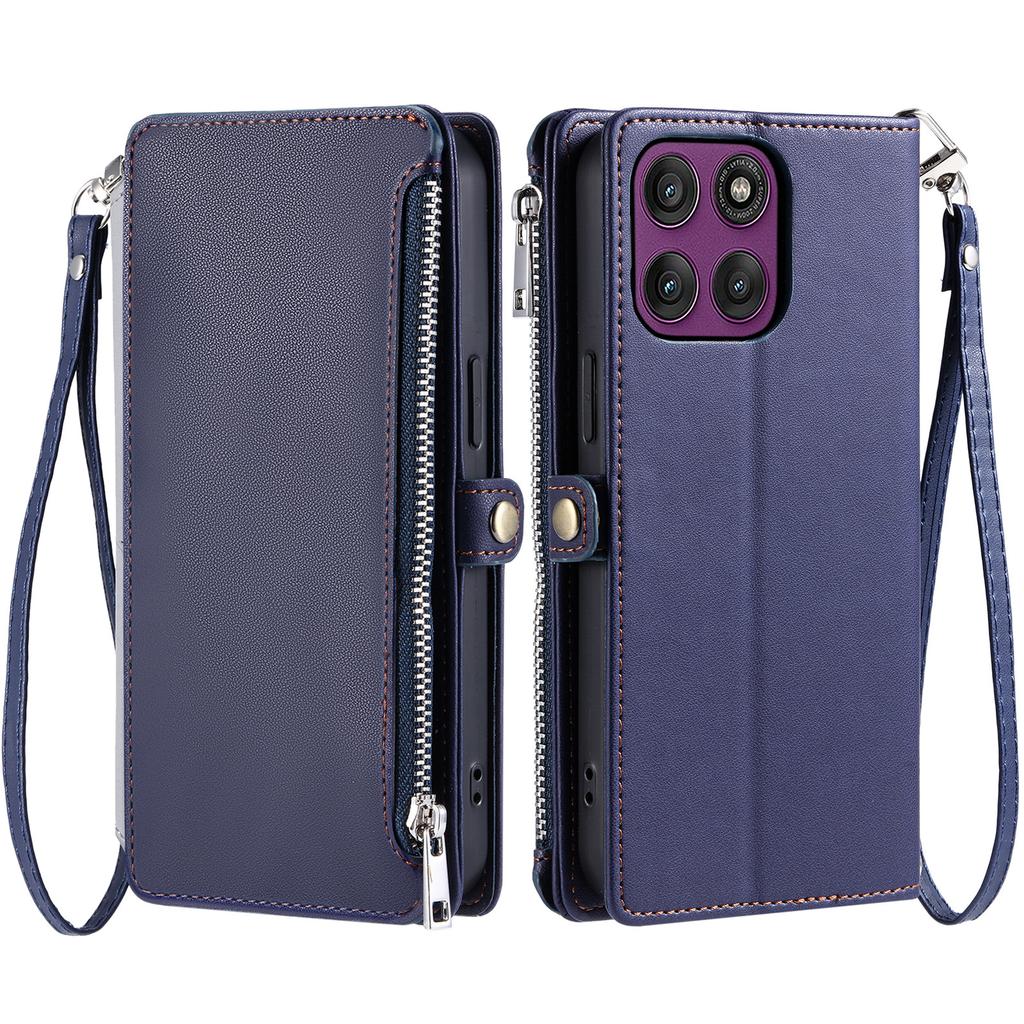 For Honor Magic8 Pro Air 5G Stand Case Magnetic Clasp Vertical Flip Leather Phone Cover with Card