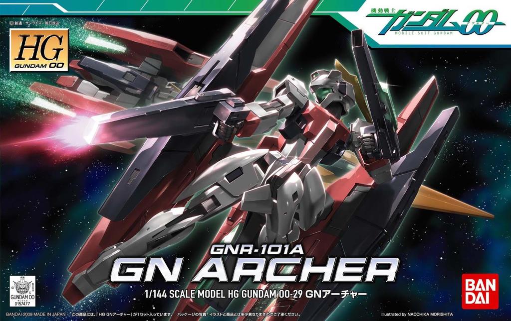 HG 1144 GNR-101A GN Archer (Mobile Suit Gundam 00)