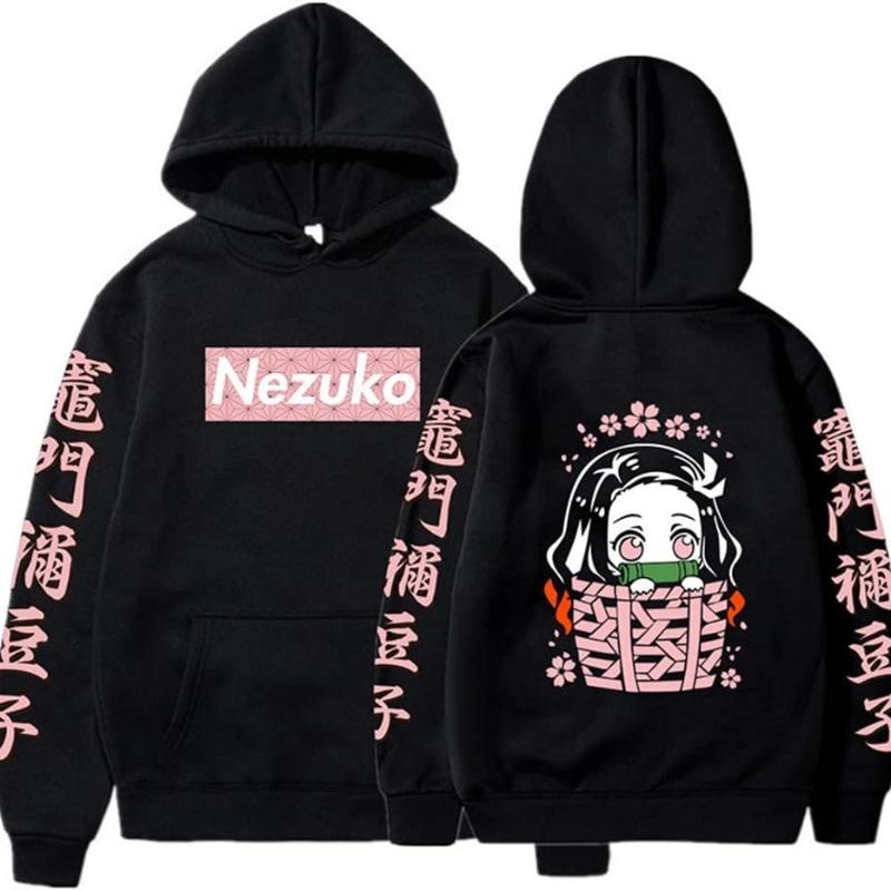 Rengoku Kyoujurou Hoodie Sweatshirt Cosplay Costume Sweater Pullover Hooded Men Anime Black Pullover