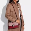 Coach Studio 25 C Logo Flap Fashion Versatile Leather Crossbody Shoulder Bag Large Women Bags Pink C6638-V5PMC