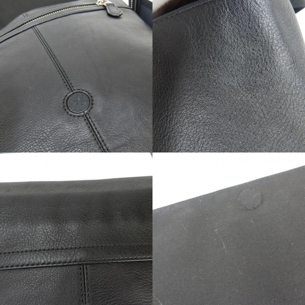 Used COACH Shoulder Bag Messenger F72108 leather black casual