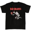 Bad Brains Skelett T-Shirt Kurzarm Schwarz Alle Größen Shirt HE03 Unisex T-Shirt