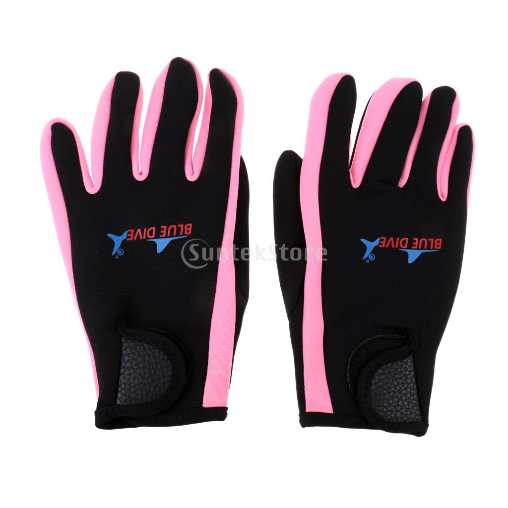 15mm Neoprene Men and Women Warm Scuba Diving Gloves Windsurfing Surfing Spearfishing Snorkeling Boating Gloves Anti-Slip