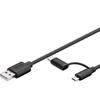Goobay - goobay icoc musb usbc-Kabel USB A / B Micro-Adapter USB-C