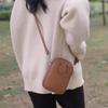 Women Fashion Shoulder Bags Artificial Leather Phone Bag for Ladies Classic Crossbody Messenger Bags Zipper Purse Wallets Money Pack