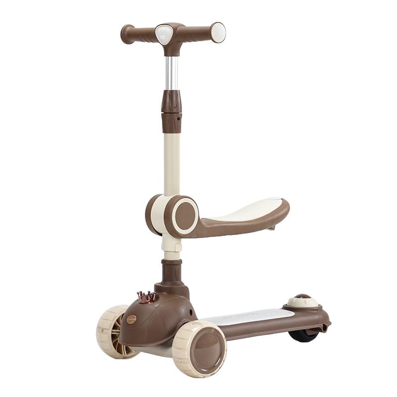 Kids 2-in-1 Foldable Scooter