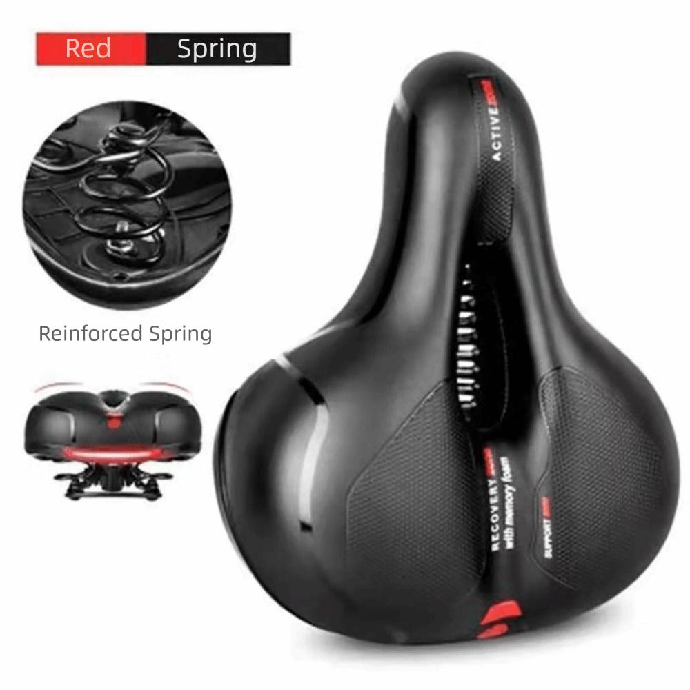 Spring Shock-Absorbing Bicycle Saddle Soft MTB Saddle Durable Bike Saddle  Road Bike