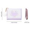 Short Bunny Cash Purse Bag Korean Style Heart Three Fold Wallets Rabbit Pocket Purse Wallet  Girls