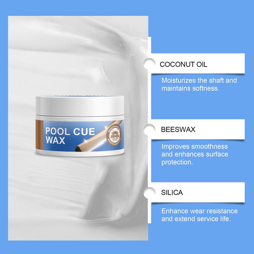 Cue Maintenance Cream Wooden Shaft Maintenance And Daily Cue Cleaning And Care Cream