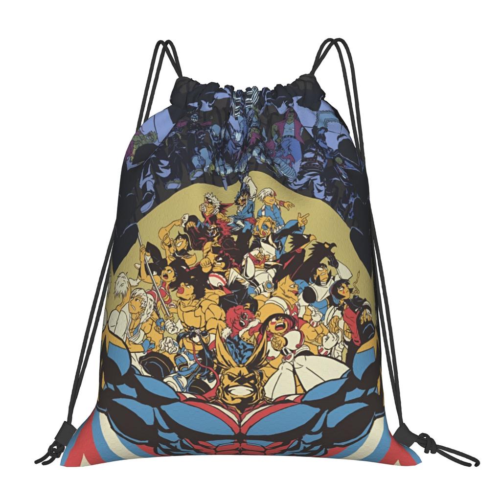 Custom My Hero Academias Drawstring Bag Men Women Portable Gym Sports Sackpack Shoto Todoroki Shopping Storage Backpacks