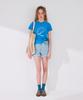 BETWEEN A AND B Oyster String T-Shirt [Blue]