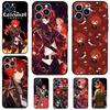 Genshin Impact Diluc Cover For Xiaomi 15 14 Ultra 17 Pro Max 13T 14T 15T POCO F5 F6 F7 Pro X5 X6 X7 F8 Ultra Case