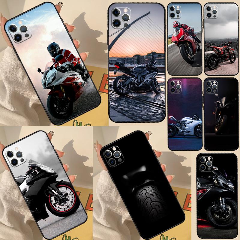 Retro Moto Cross Motorcycle Case For OnePlus 13T 10R 10T 8T 12R 13R 15 13 12 11 10 9 Nord CE 5 2 3 4 Lite N20 N30 Cover