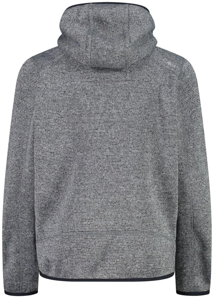 Куртка для мальчика CMP Флисовая куртка Fix Hood (3H60844) Kapuzenjacke Fix Hood 3H60844-31ZH ice titanio schwarz